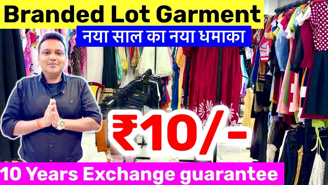 ₹10/- Branded Lot Western Wear Wholesaler in Kolkata l Readymade Garment Wholesale market in Kolkata