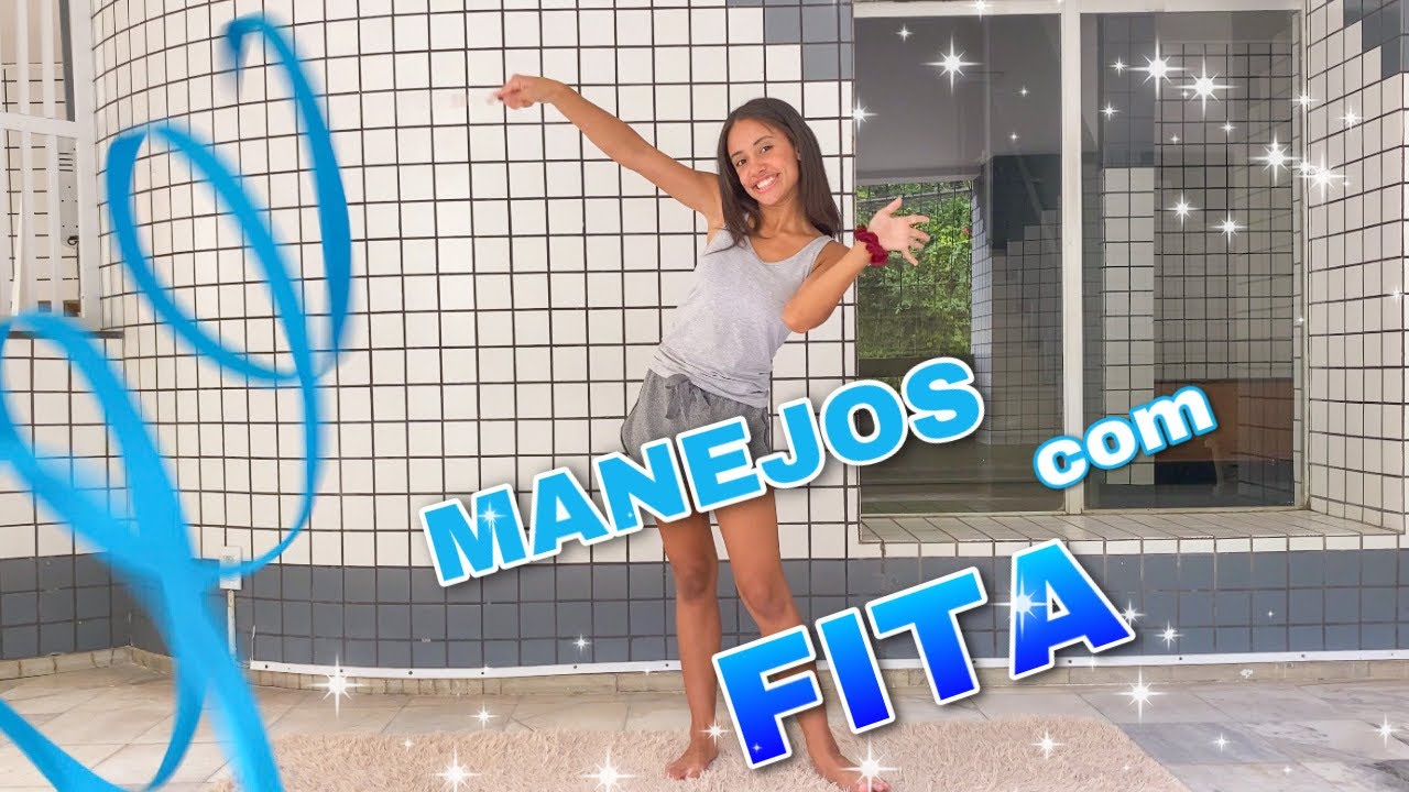 MANEJOS COM O APARELHO FITA - GINÁSTICA RÍTMICA// Celena Antunes
