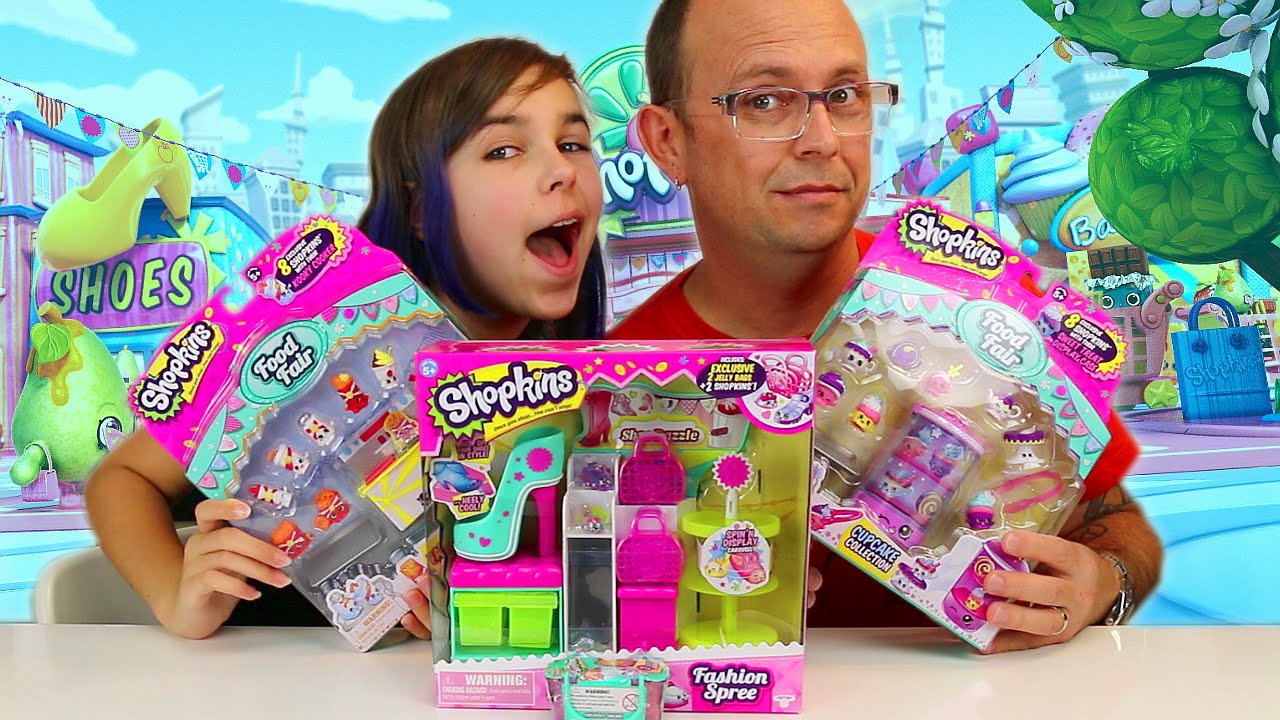 SHOPKINS SEASON 3 SURPRISE | SHOE DAZZLE | FAST FOOD | CUPCAKE COLLECTION