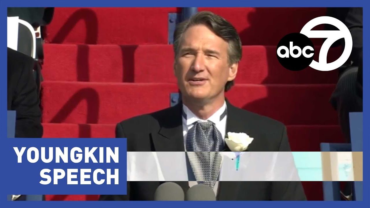 Virginia Governor Glenn Youngkin Gives His Inauguration Speech