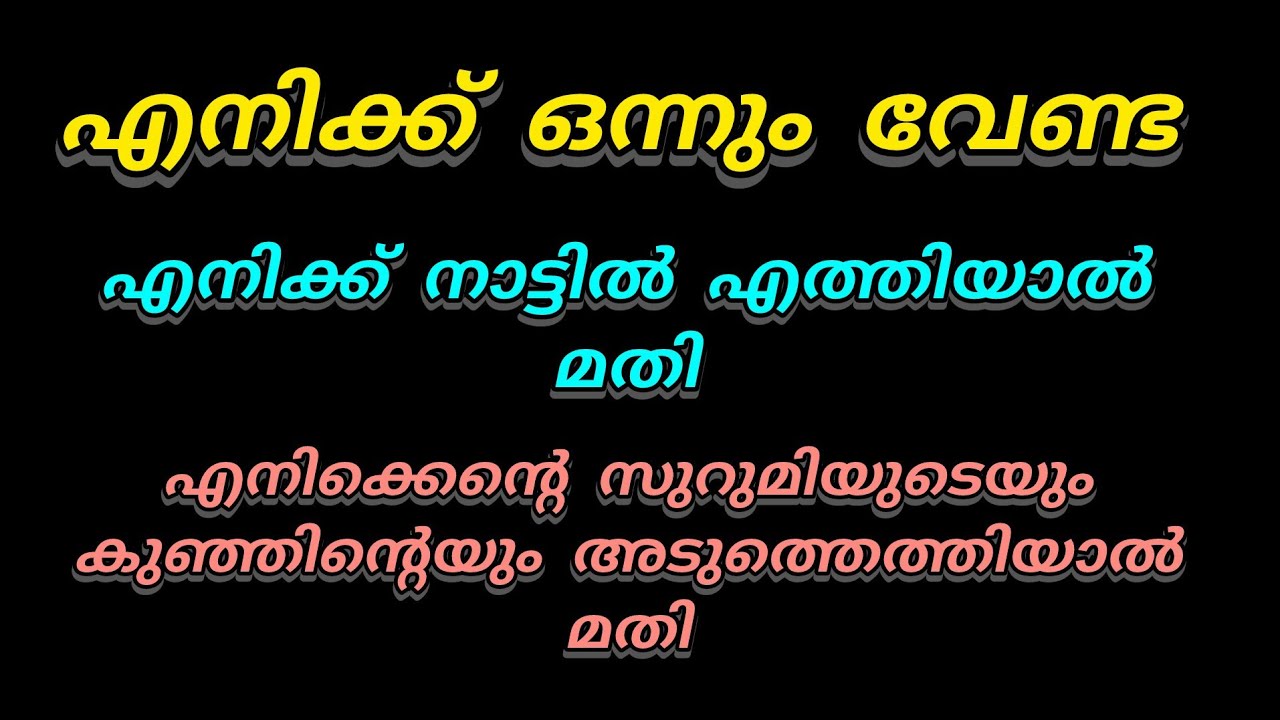 എനിക്കൊന്നും വേണ്ട.. എനിക്കെന്റെ സുറുമിയുടെയും കുഞ്ഞിന്റെയും അടുത്തെത്തിയാൽ മതി 😭😭😭