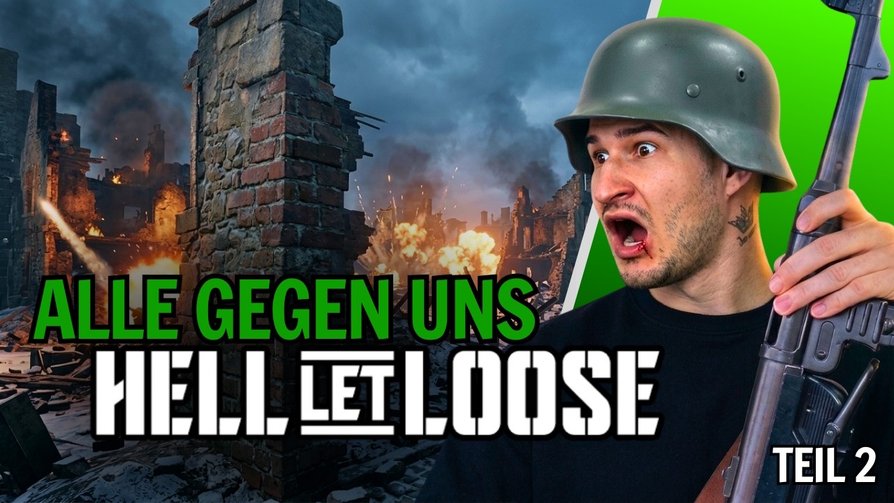 ALLE GEGEN UNS IN HELL LET LOOSE! 😲 mit Felix | Hell let Loose Teil 2 | NinjamoTV