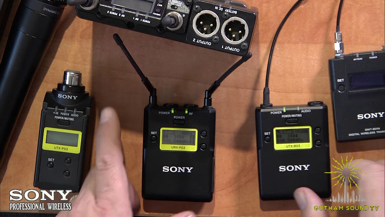 Sony UHF Professional Wireless