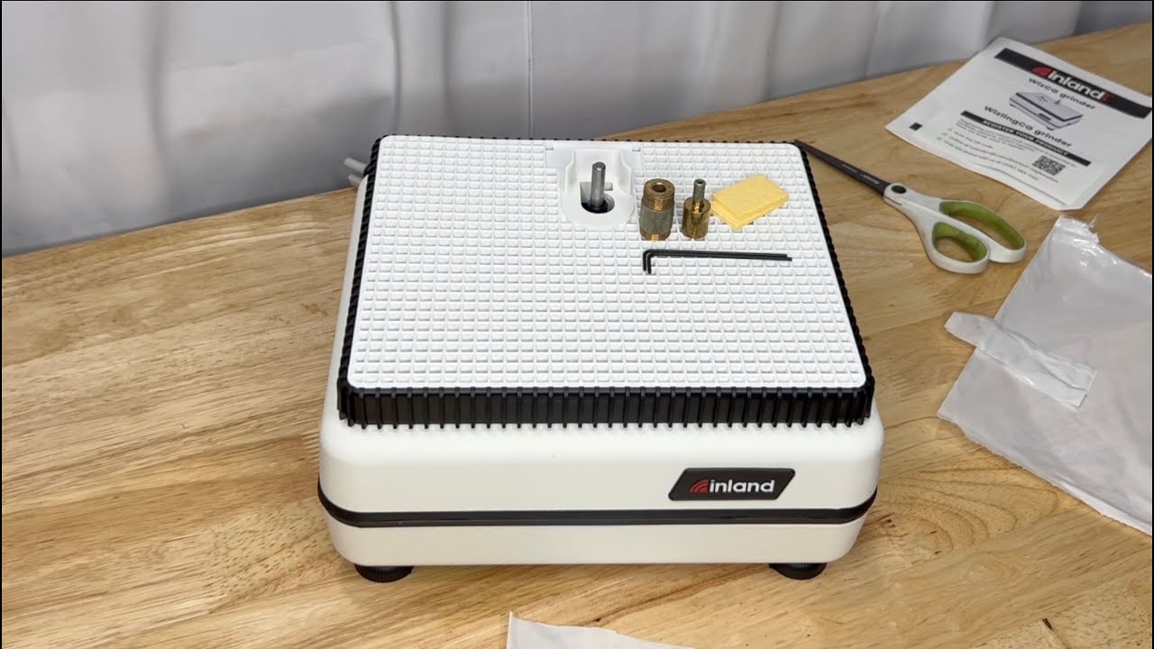 Set Up of Inland Craft WizCG Grinder w/ LED Lamp Attachment and FaceShield