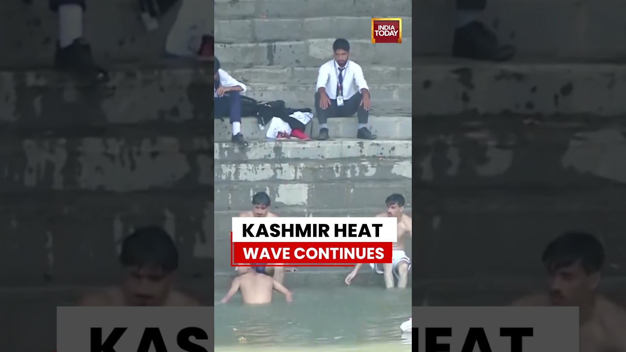 Kashmir Heat Wave Continues As Temperatures Stay Above Normal Amid Rain Deficit #kashmir