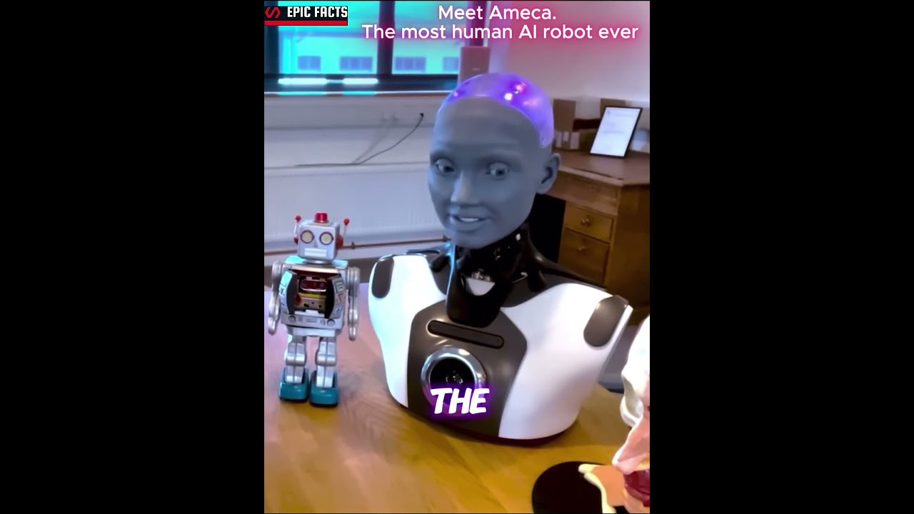 Ameca, the Most Human AI Robot That Feels Alive