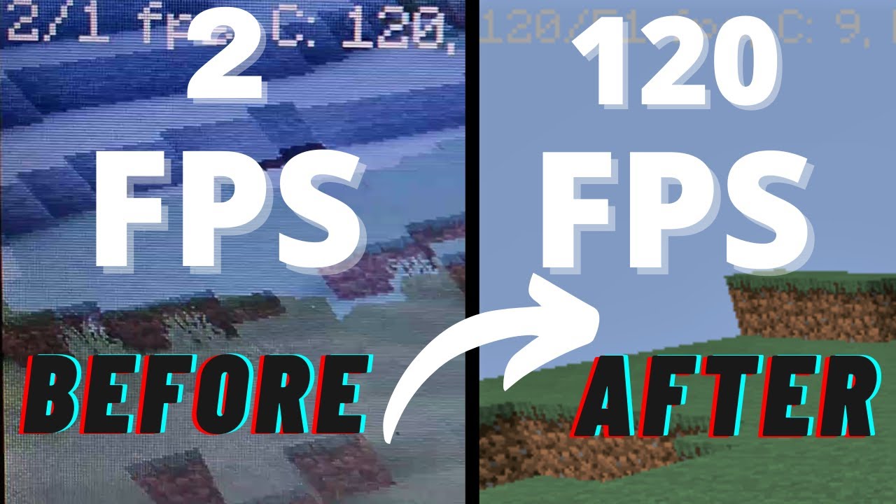 HOW TO FIX LAG IN MINECRAFT JAVA EDITION | LOW END PC | 2GB RAM | MINECRAFT 2021