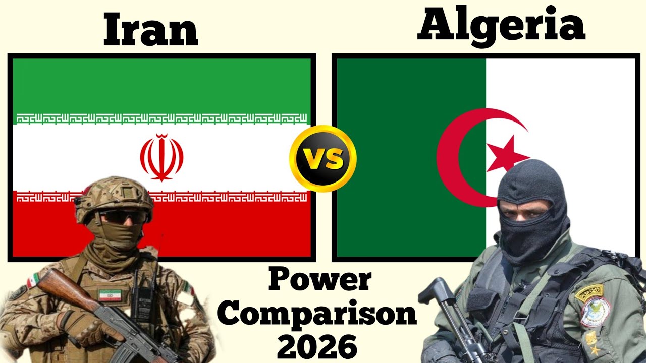 Iran vs Algeria Military Power Comparison | Algeria vs Iran Military Power 2026