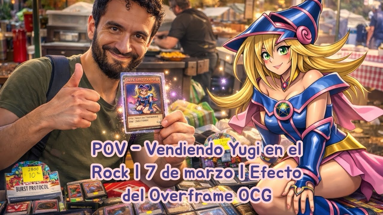 POV Vendiendo Yugi TCG en el Rock 07 de Marzo | CDMX | Super HYPE de la semana #yugioh #anime #fyp 