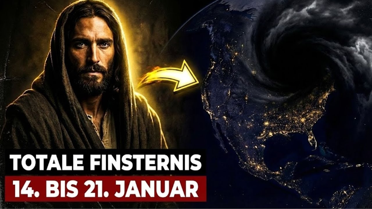 Jesus offenbarte, was vom 14. bis 21. Januar kommt … Tage völliger Finsternis