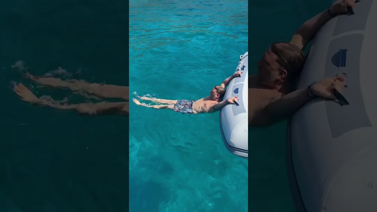 A How To Video on Entering the Dinghy / Tender from the water