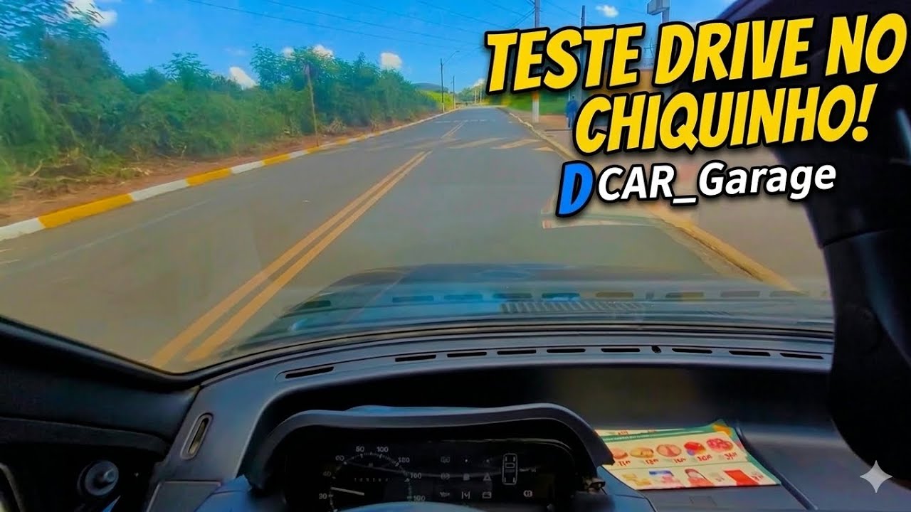 Teste drive após a limpeza e troca dos gicles do carburador weber tldf 495 do Chiquinho!