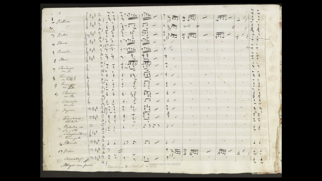 Ramón Carnicer y Batlle - Sinfonía oriental (1838)