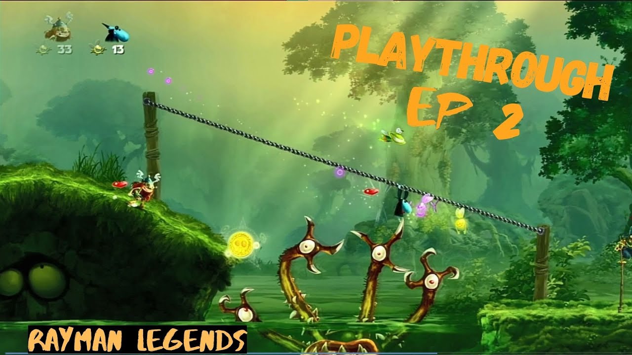 Being a Princess Feels Really Powerful | Rayman Legends || Playthrough ep 2