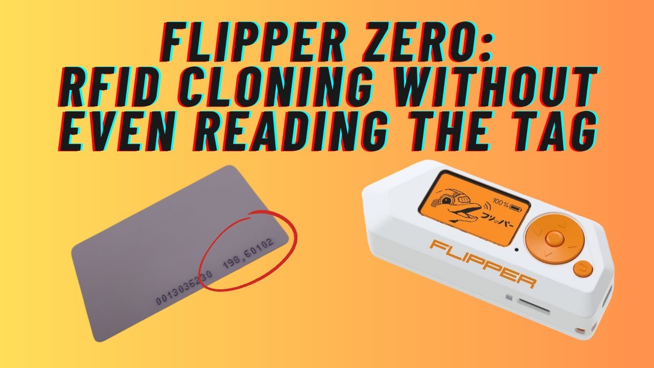Flipper Zero: клонирование RFID без считывания метки