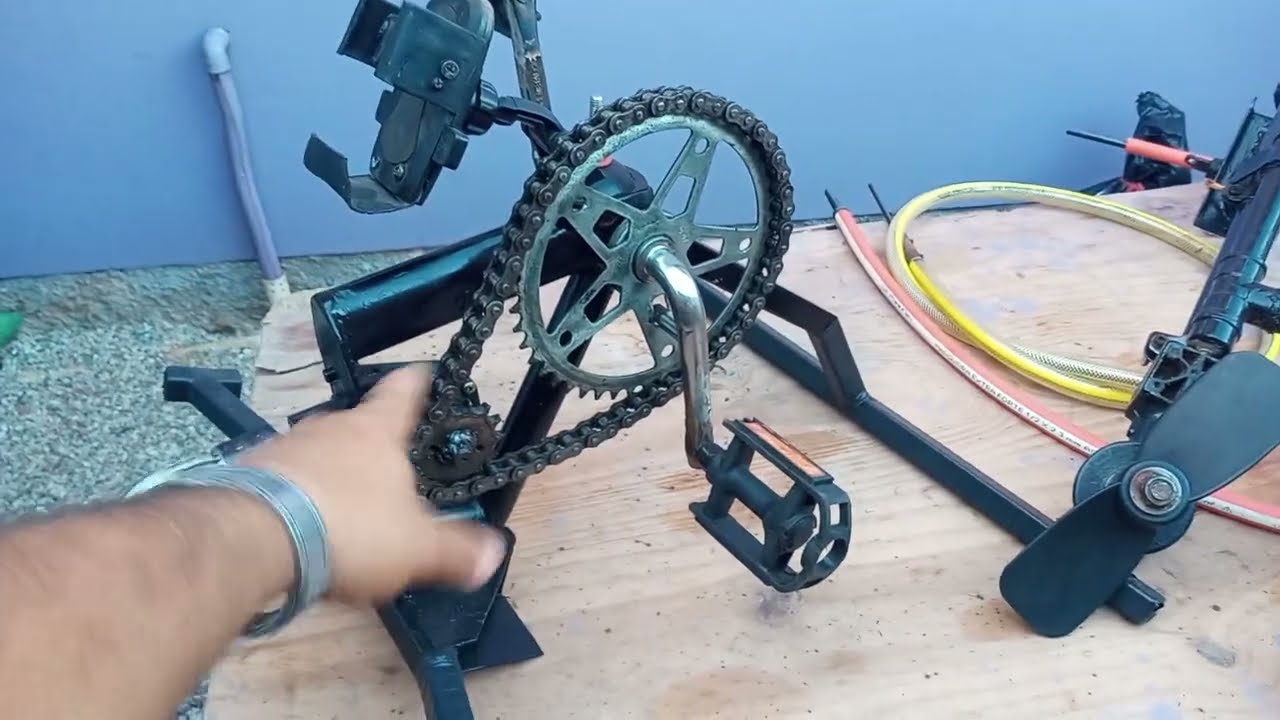 Custo da montagem do pedal caseiro de caiaque