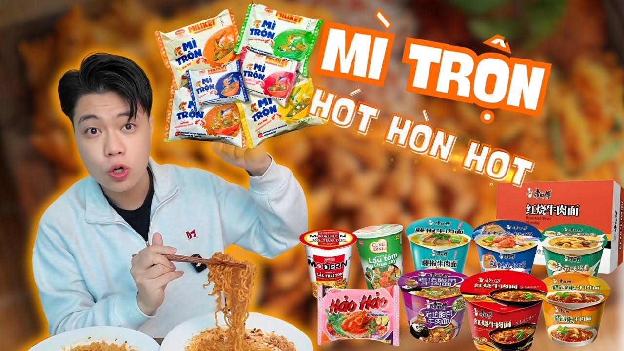 MUKBANG M&Igrave; TRỘN MILIKET H&Oacute;T H&Ograve;N HỌT: Liệu c&oacute; ngon v&agrave; cay như TikTok đồn?!? | TRƯỜNG TRUE