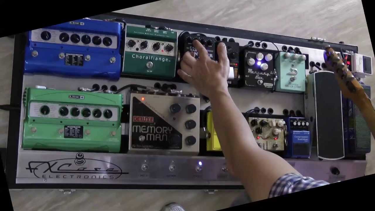 AUDIO TEST #16 - uso overdrive + compress. korg + carl martin contour & boost - Massimo Varini