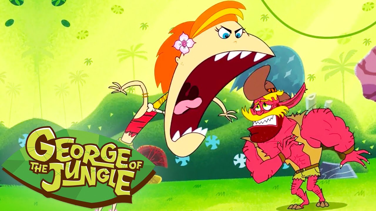 The Monster Of The Jungle 👹 😱  | George of the Jungle | Full Episode | Cartoons For Kids