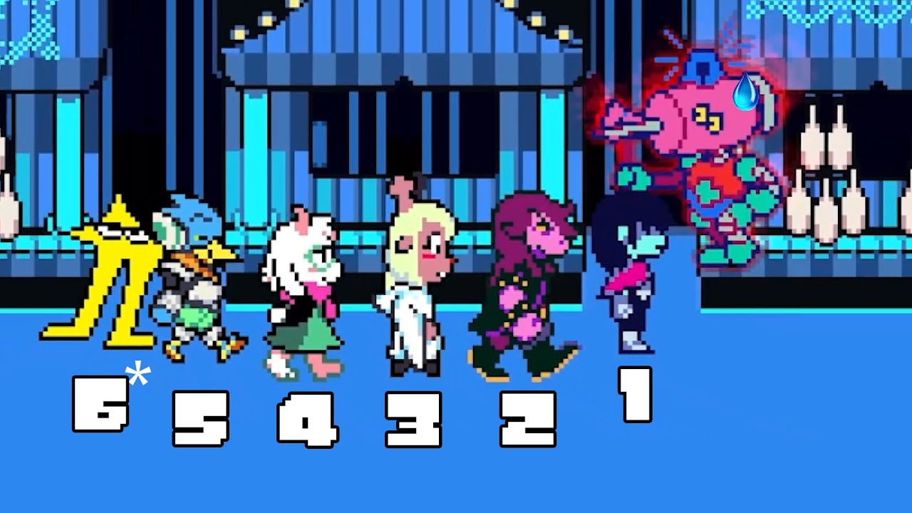 What if You Encounter an Enemy With a FULL Party [Deltarune chapter 2]