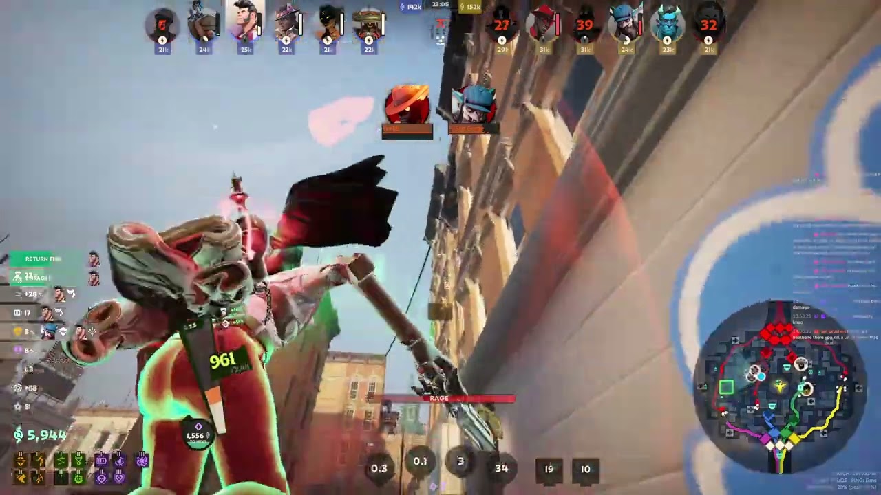 shiv prebuff clip dump