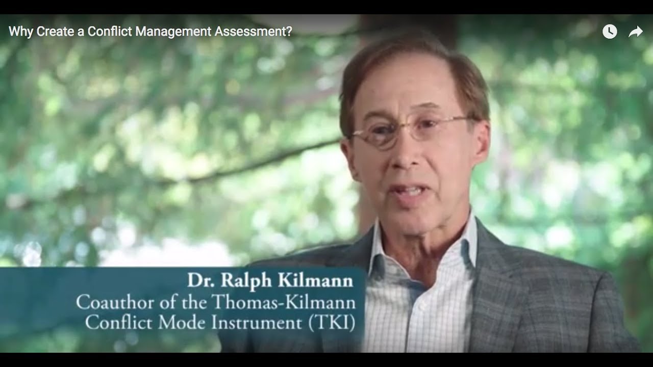 Why Create a Conflict Management Assessment?