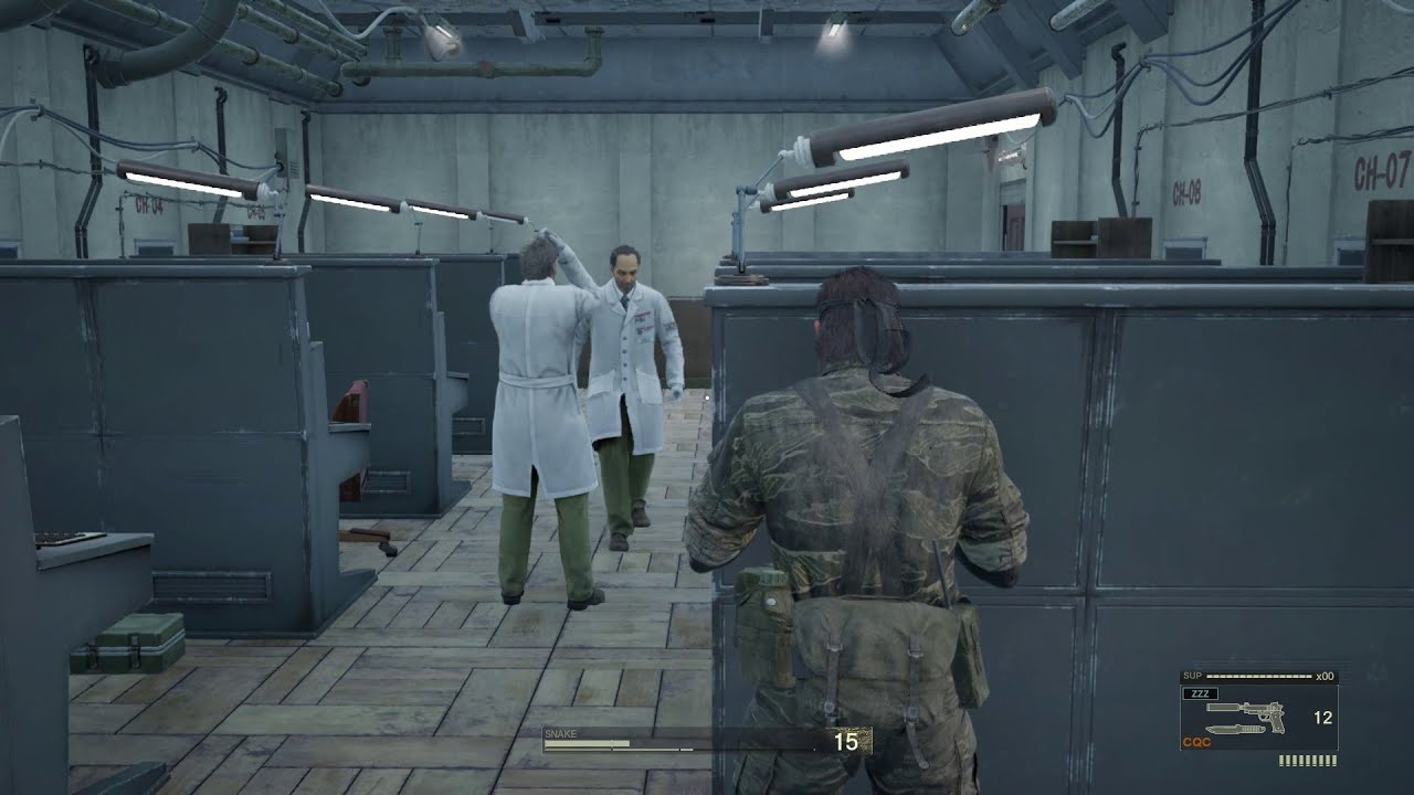 MGSΔ E-EX No Attacking Run + FOXHOUND + No Menu Strategies
