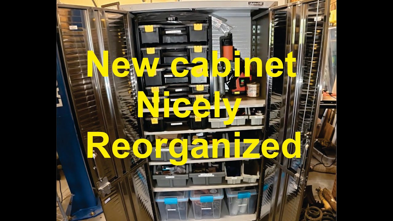 SST case rack and Ultra-HD cabinet in the shop.