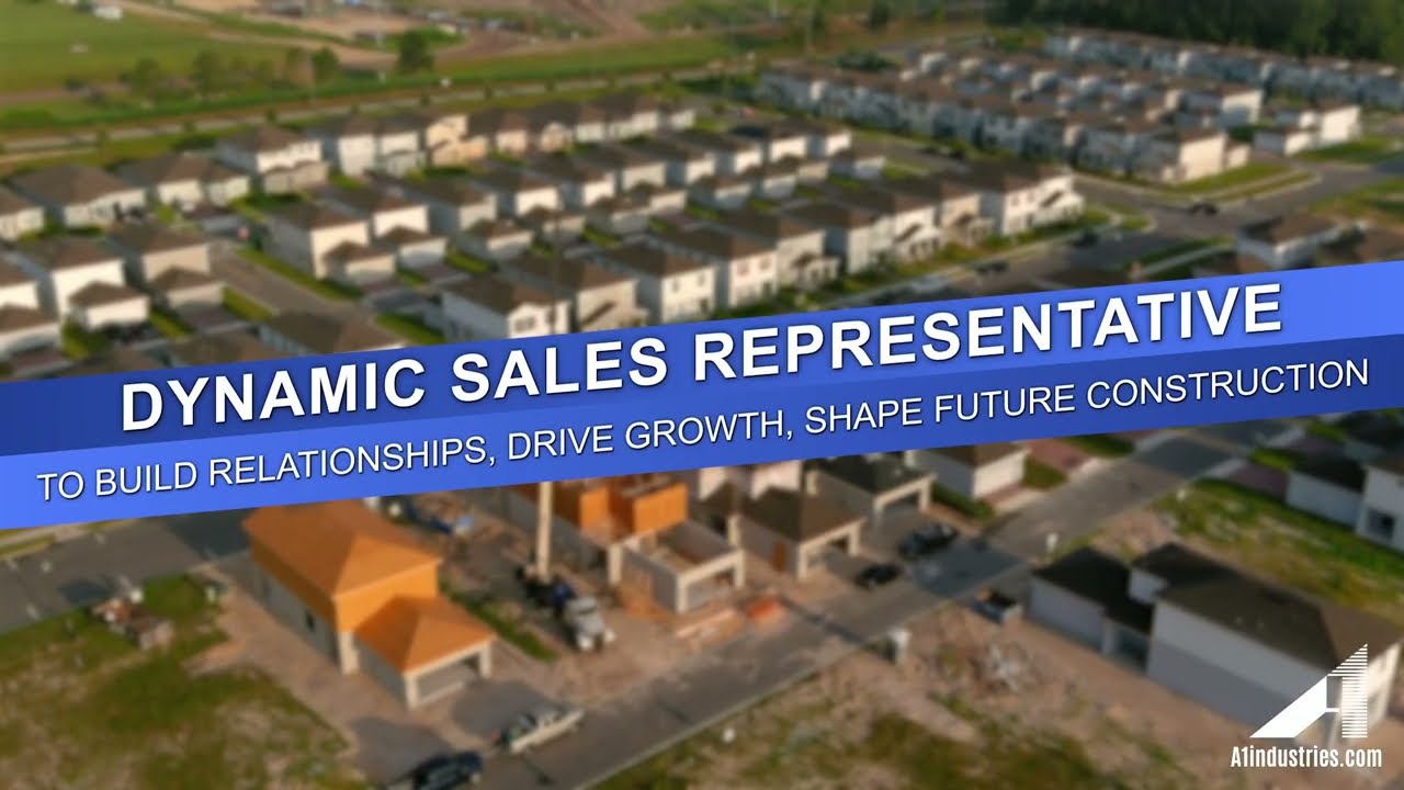 Shape the Future of Construction — Join A-1 as an Outside Sales Representative