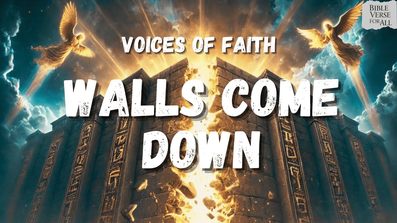 Walls Come Down | A Song of Victory & Breakthrough Through Prayer 🎶🔥 #christiansongs #gospelmusic