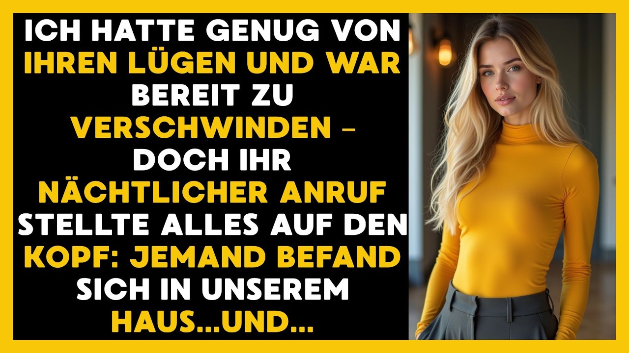 Ich War Bereit Zu Verschwinden – Doch Ihr Nächtlicher Anruf Änderte Alles