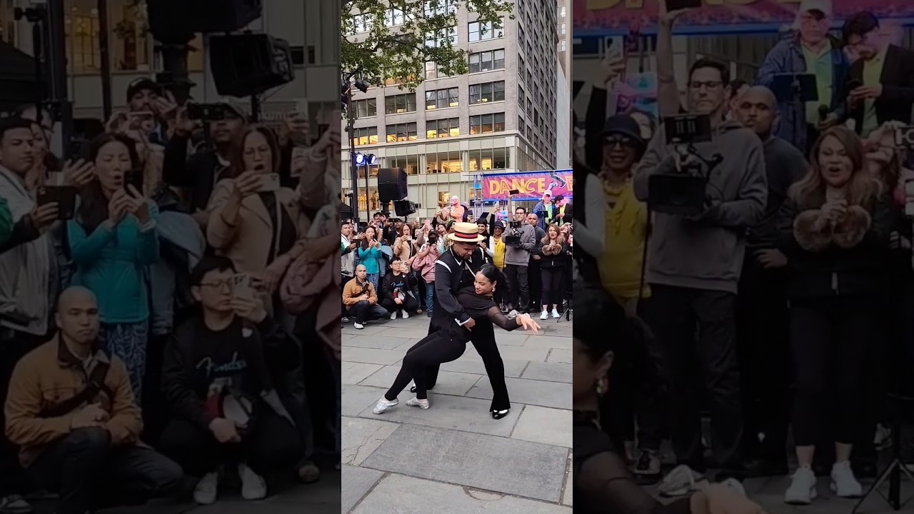 Bryant park salsa dance party NYC 05/16/24 #bryantpark #salsadancing #eddietorres #salsaon2