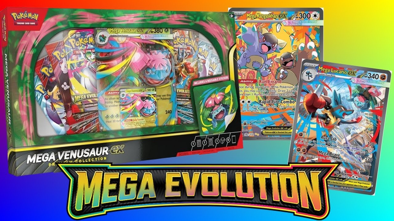 Pokémon Mega Venusaur ex Box Opening!!!