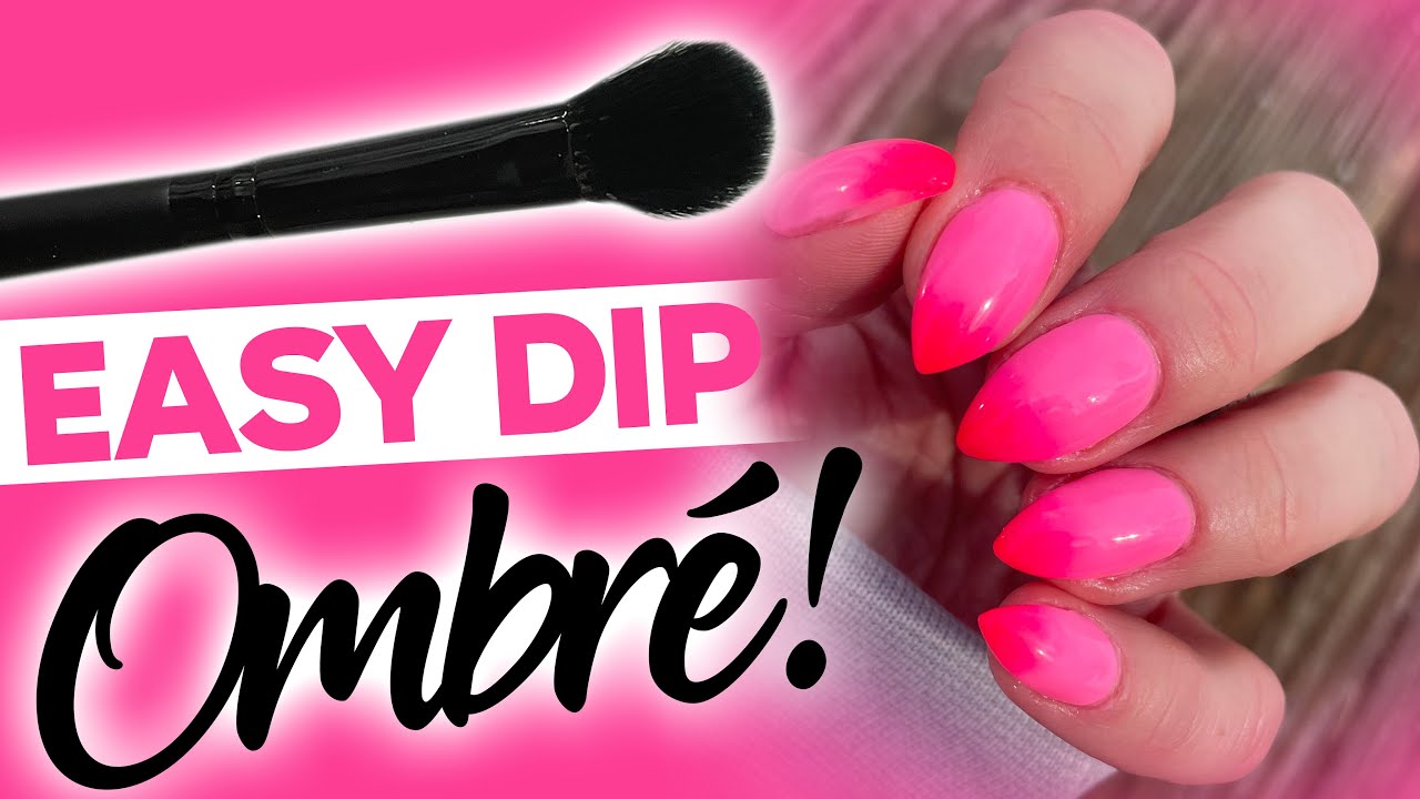 How to Ombr&eacute; with Dip Powders at Home! | Tutorial for beginners