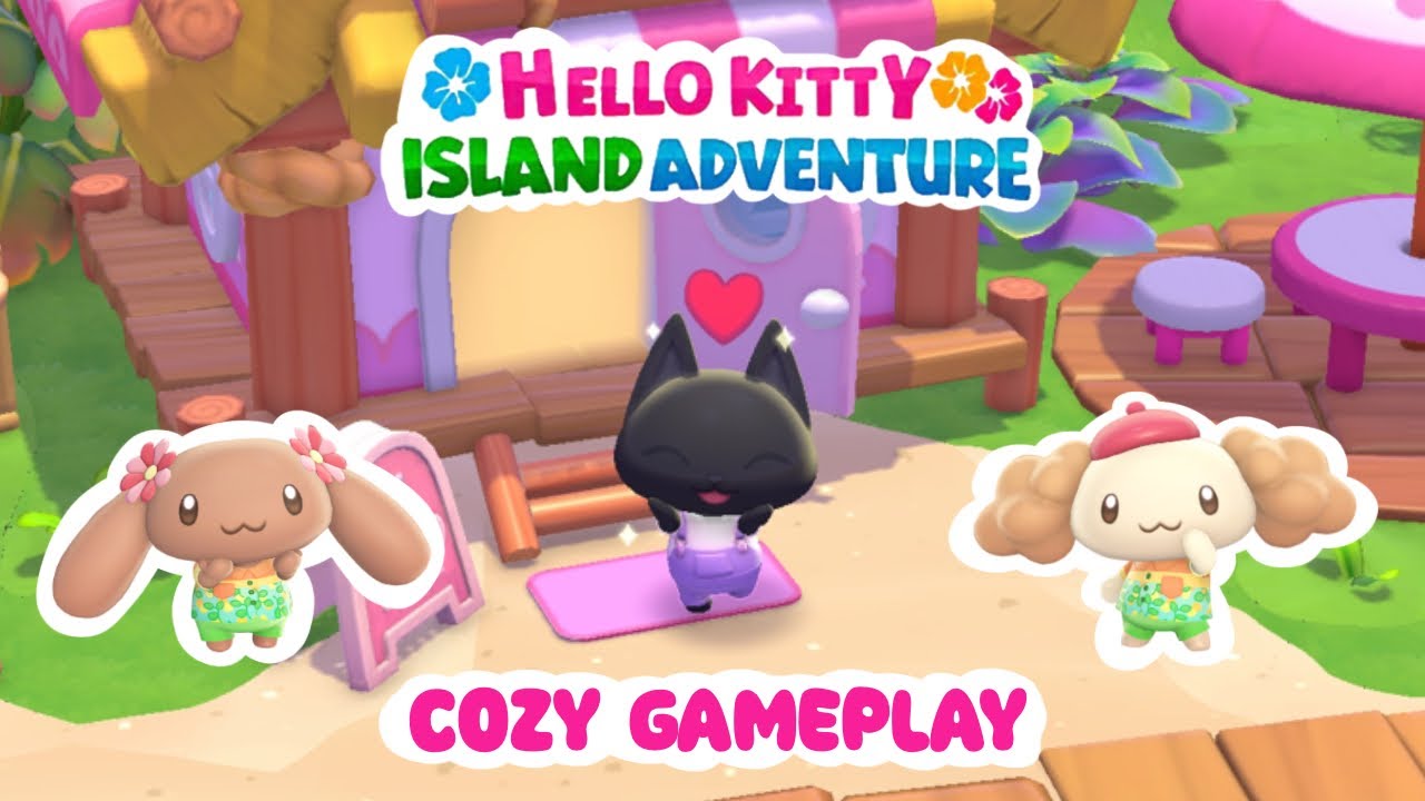 COZY GAMEPLAY 🥐💕 Hello Kitty Island Adventure PART 29 ☕️ + Chiffon, Mocha, Cinnamoroll