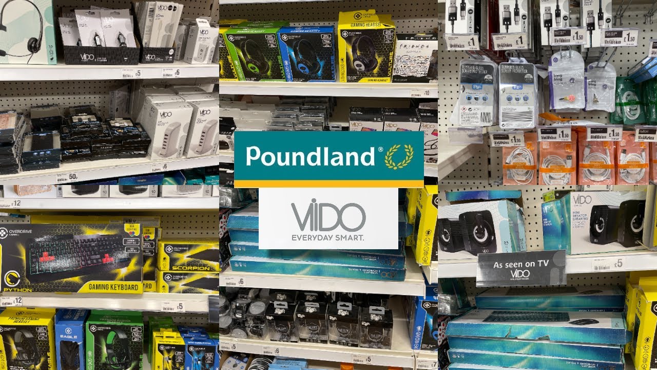 POUNDLAND VIIDO SMART GAGETS COLLECTION WITH PRICE SEP 2022 | POUNDLAND HAUL | TRAVELANDSHOP WITH ME