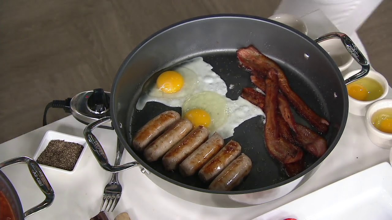 All-Clad 7-qt Nonstick Electric Skillet on QVC