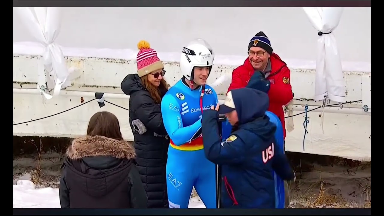 🛑LUGE. MEN'S SINGLES - 2 Run. Event # 3. World Cup. Lake Placid. N. Y. USA. 20. 12. 2025.🛑