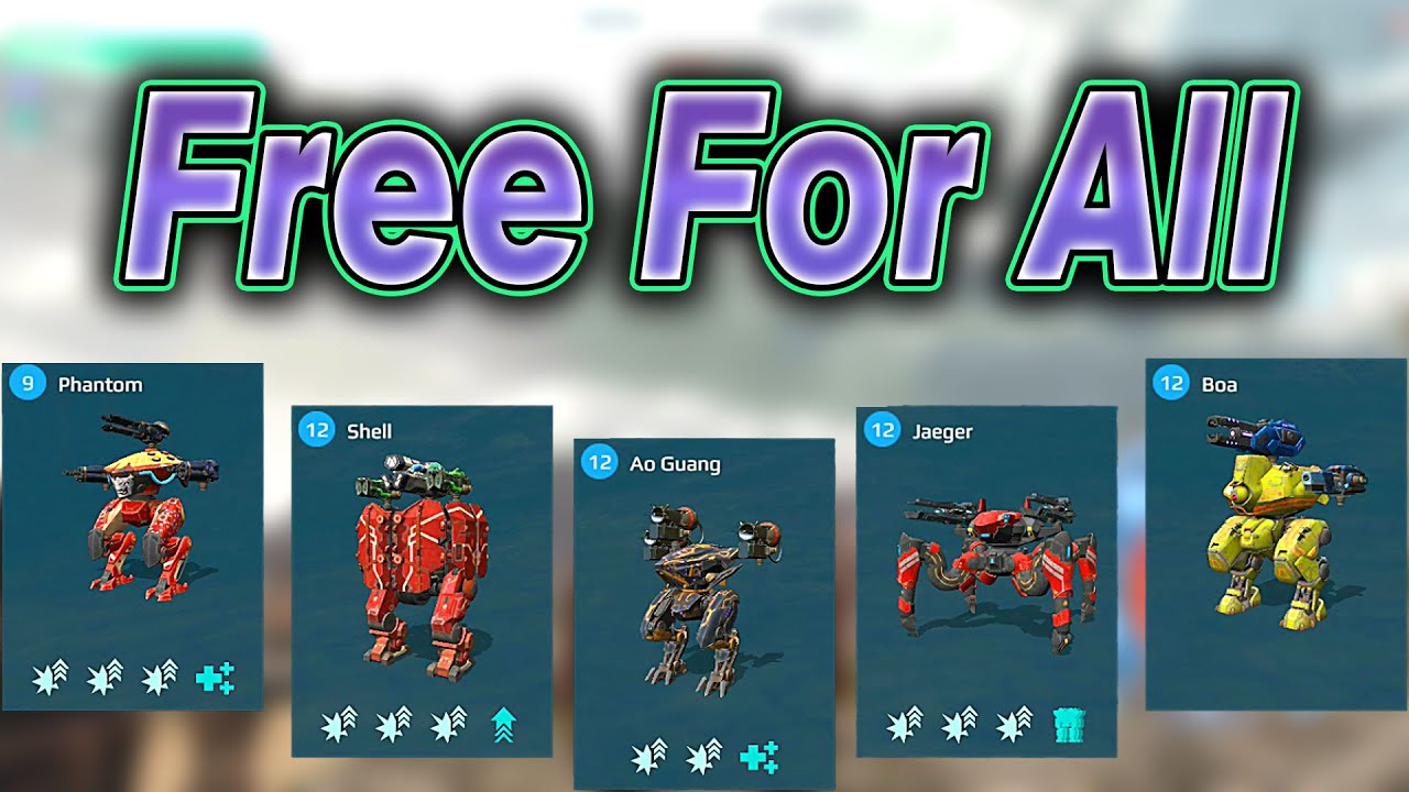 War Robots Phantom Shell Ao Guang Jaeger Boa Gameplay