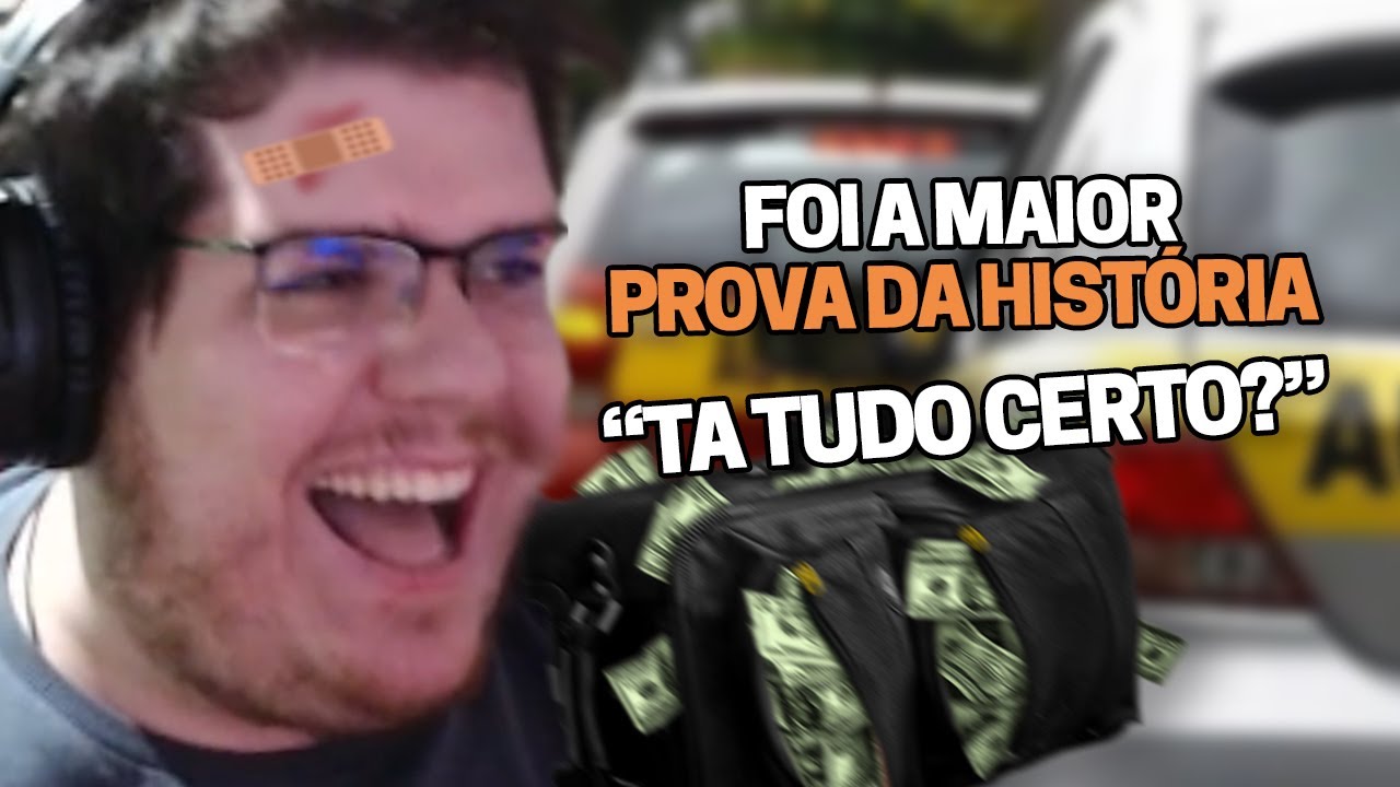 O DIA QUE O CASIMIRO TIROU A CARTEIRA DE MOTORISTA (ELE DRIBLOU O SISTEMA) | Cortes do Casimito