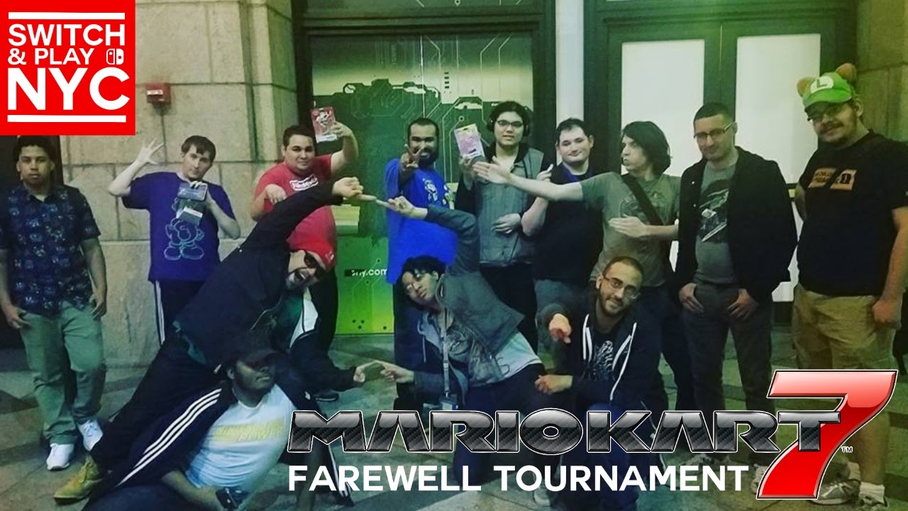 Switch and Play NYC's Mario Kart 7 Farewell Tournament (Highlights)