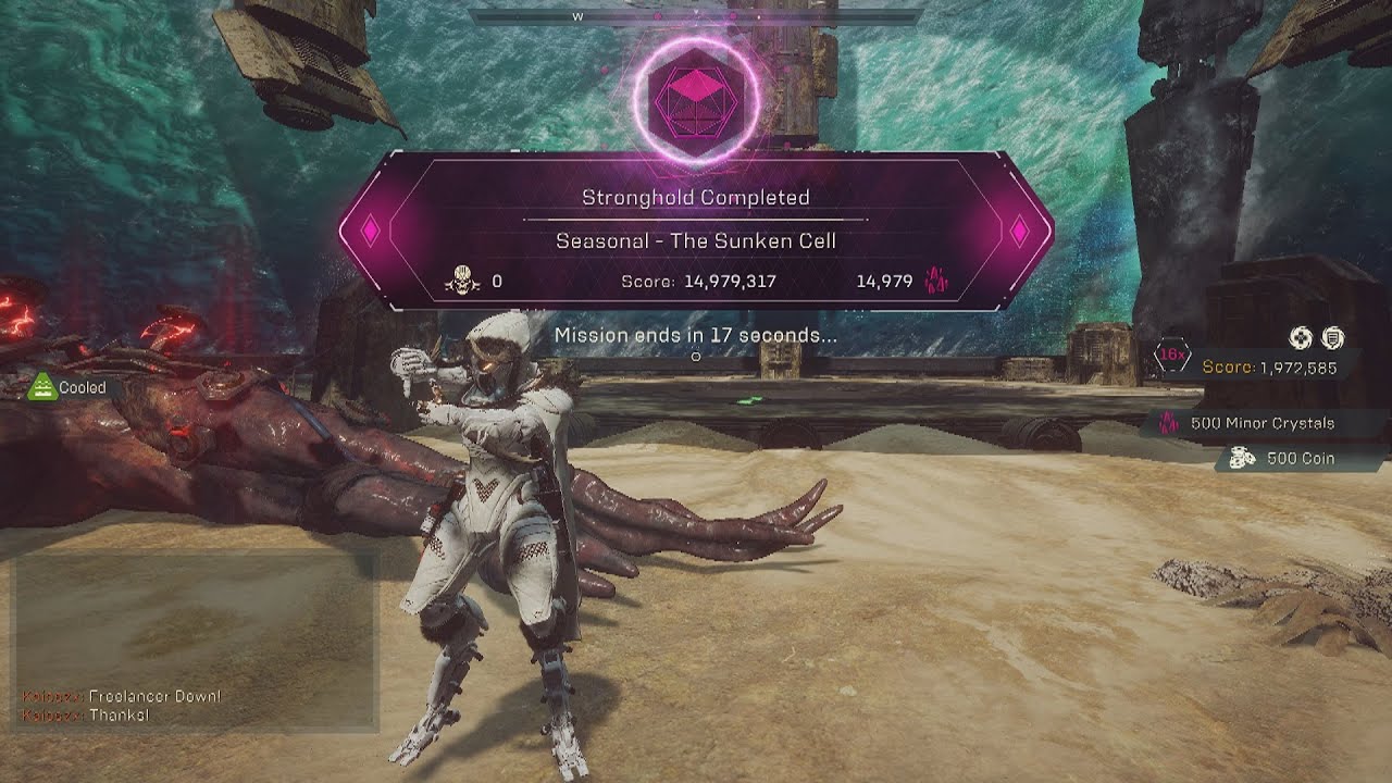 ANTHEM: Sunken Cell SOLO Crystal run