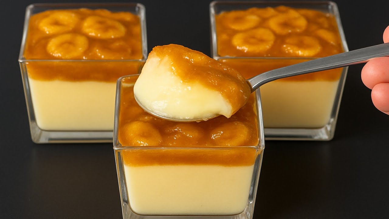 У вас есть молоко и бананы! Самый вкусный домашний десерт за 5 минут! Выпечка не требуется!