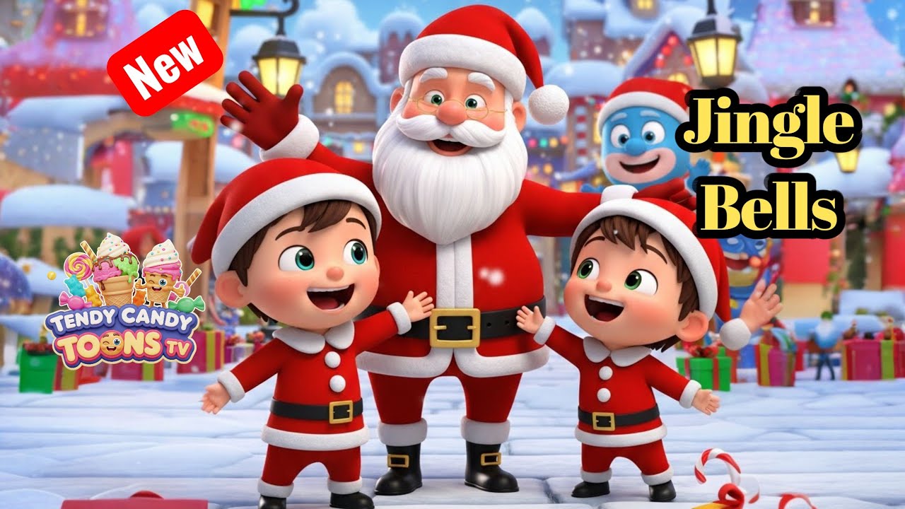 Jingle bells । Christmas Song for Kids #Children #jinglebells #kidscartoon  #nurseryrhymes 