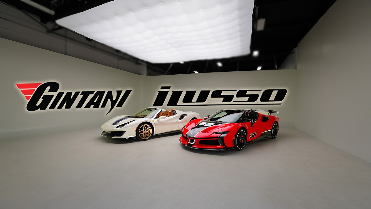 The Craziest Cars At ILUSSO x GINTANI Collaboration