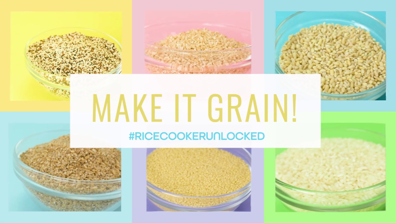 6 Must-Try Whole Grain Recipes  (using your Aroma rice cooker!)