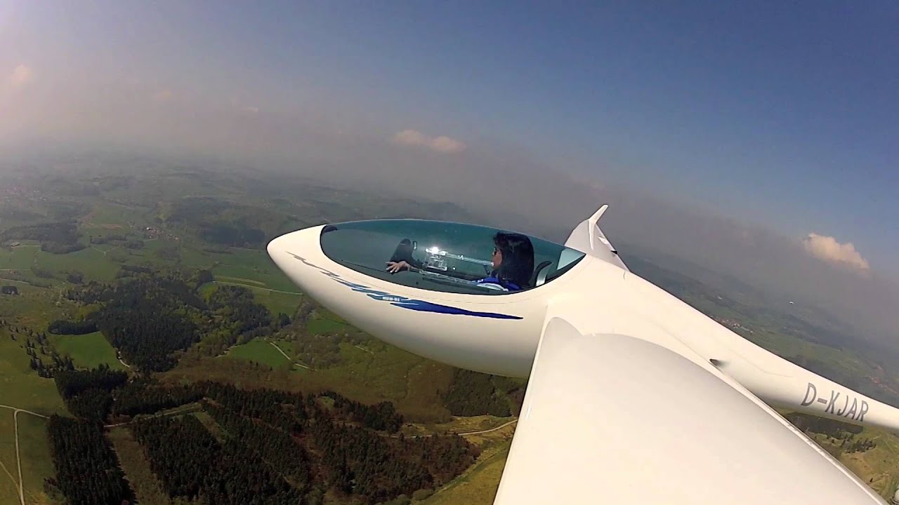andrea 28 Segelflug Wasserkuppe Rhönflug Fulda.mov