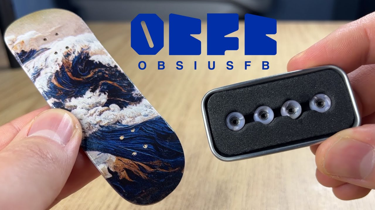 Распаковка Obsius FB — дека и уретановые колёса: сборка и обзор | Стоит ли оно того?