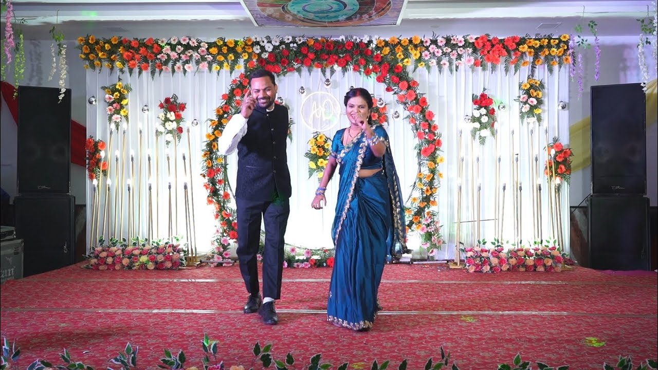 Cute Funny Couple Dance Performance | Retro Theme | Old Songs Choreography | Engagement Ceremony