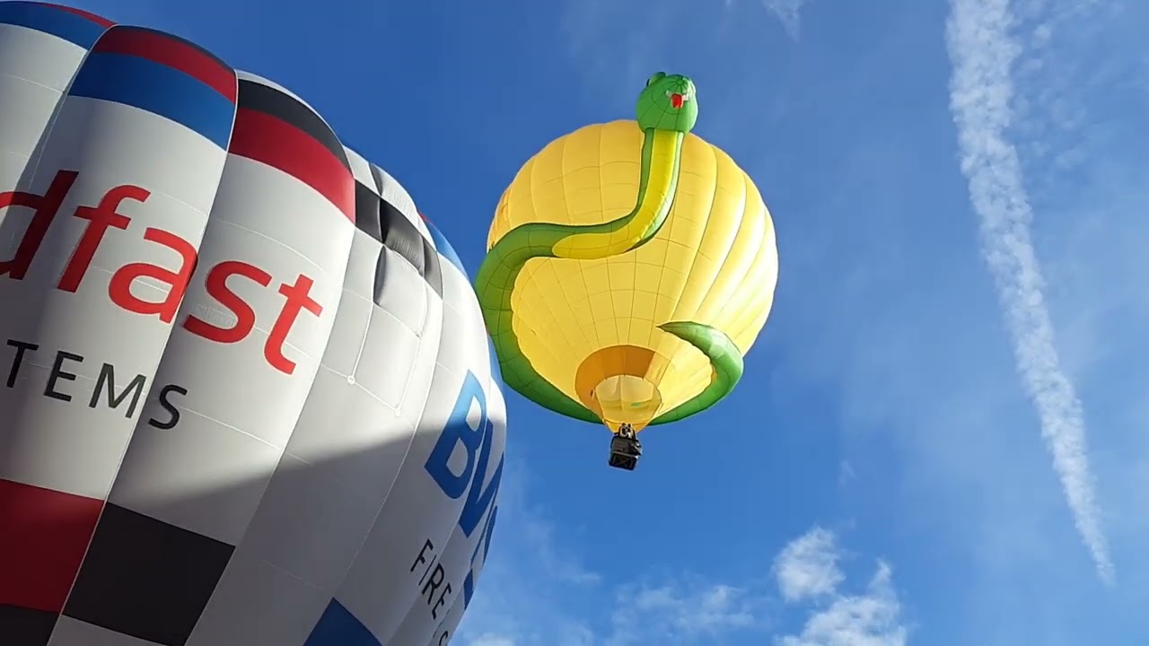 Bristol Balloon Fiesta 2024 Saturday evening walkabout